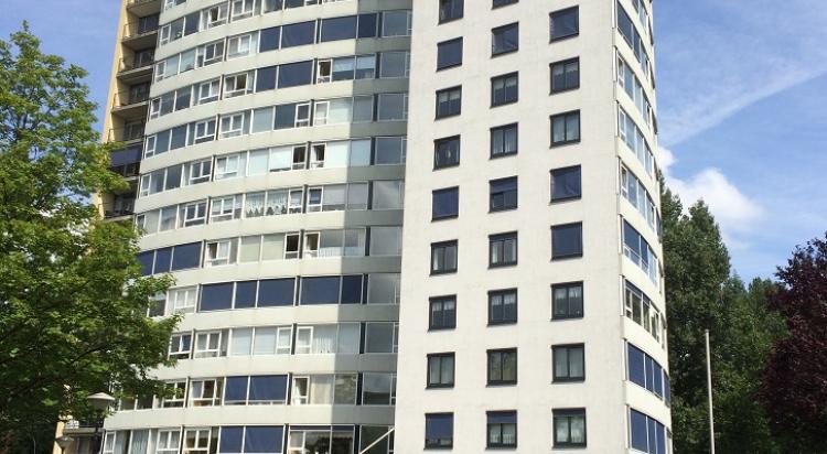 Woontoren voorzien van 500 nieuwe electrsiche screens